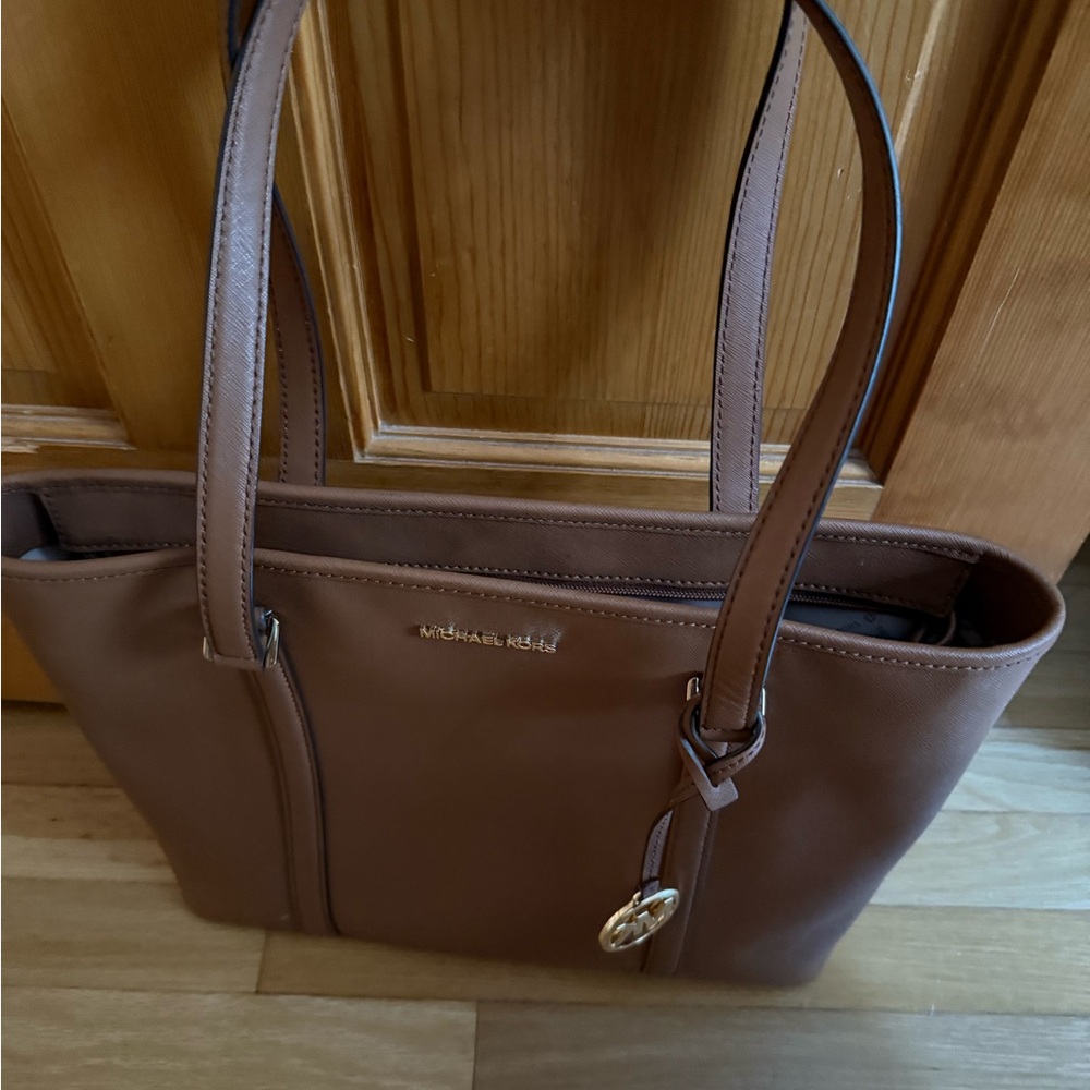 Michael Kors Tan Leather Tote
